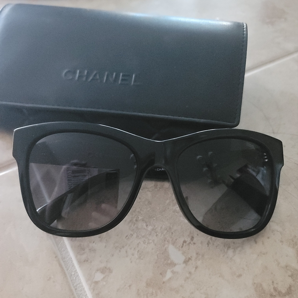 Chanel Black Sunglasses